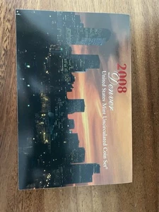 2008 Denver United States Mint uncirculated coin Set - Picture 1 of 4