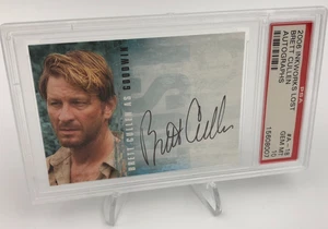 BRETT CULLEN AUTO Inkworks Card LOST as GOODWIN Signed Graded PSA GEM MINT 10 - Picture 1 of 12