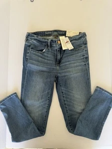 American Eagle Outfitters Jegging Crop Jeans Women's 6 Low Rise NWT - Picture 1 of 4