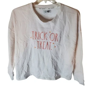 Sudadera Rae Dunn "Trick or Treat", nueva sin etiquetas, grande - Imagen 1 de 6