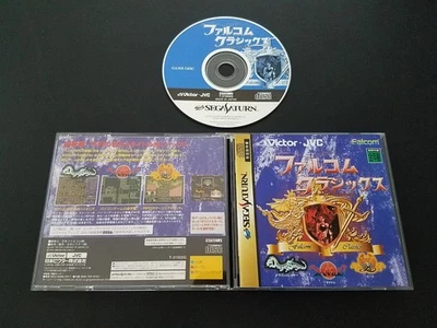 Импортная Sega Saturn - Falcom Classics - Япония Японский ПРОДАВЕЦ ИЗ США Ys Dragon Slayer - Изображение 1 из 2