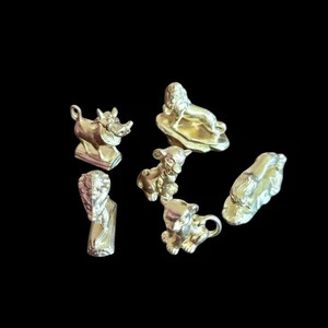 Lion King Monopoly Game Replacement Pieces Tokens Gold Pumba Cake Toppers - Picture 1 of 7