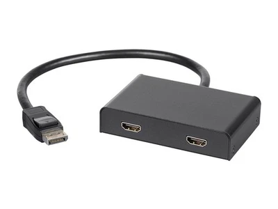 Monoprice 2-Port DisplayPort 1.2 to HDMI Multi-Stream Transport (MST) - Image 1 of 4