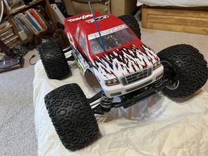 TEAM LOSI LST RC SUPER TRUCK 1/8 Scale With Radio, Electric Starter, See Photos - Picture 1 of 18