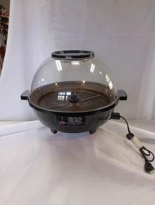 Электрическая машина для приготовления попкорна West Bend Stir Crazy 6 кварт кукурузная поппер - 82306, ЧЕРНАЯ - Изображение 1 из 4