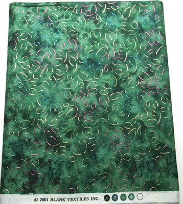 Vintage 2001 Confetti Textured 1.25yds Blank Quilting Cotton Sew Craft Fabric - Image 1 of 3