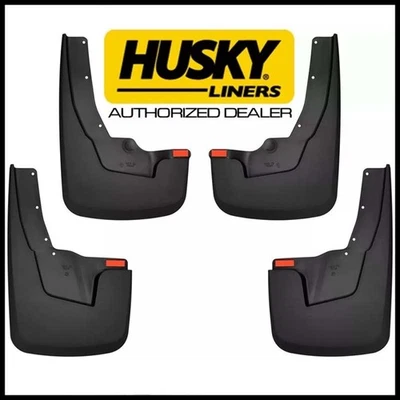 Husky Mud Flaps Guards Front & Rear for 2019-24 Dodge Ram 1500 w/ Fender Flares - Image 1 of 4