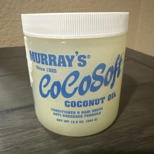 MURRAY'S COCOSOFT COCONUT OIL 12.5OZ Conditioner And Hair Dressing Anti Breakage - Picture 1 of 3