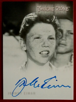 TWILIGHT ZONE - JOHNNY EIMAN - Hand-Signed Autograph Card - LIMITED EDITION - Image 1 of 2