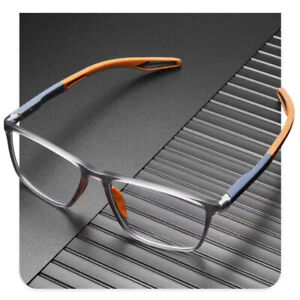 Blue Light Blocking Reading Glasses Square Sports Presbyopic Glasses Readers