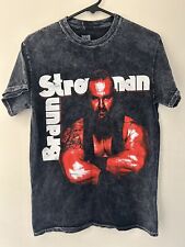 WWE Braun Strowman Mineral Wash Unisex T-Shirt Size S