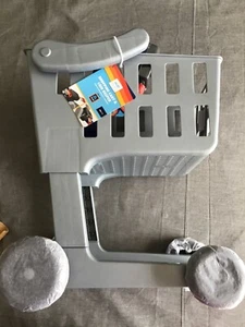 Aldi Play Kinder Einkaufswagen & Münzhalter Viertelfach Neu 2025 Kunststoff  - Bild 1 von 3