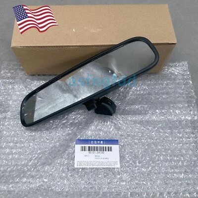 New Inside Rearview Center Mirror For 2011-2022 Hyundai Kia 85101-3X100 - Image 1 of 4
