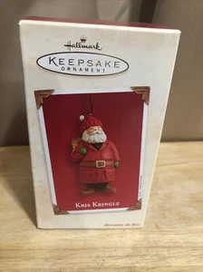 HALLMARK KEEPSAKE ORNAMENT 2003 Kris Kringle Santa NIB (15) - Picture 1 of 4