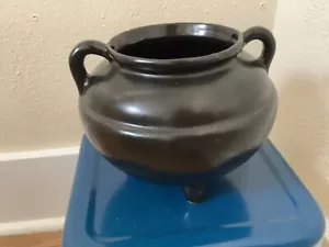 Vintage RRP Co Roseville Black Bean Pot - Picture 1 of 5
