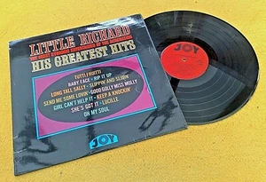 'Little Richard Greatest Hits " Super Arm UK Sehr Selten Orig Freude LP - Picture 1 of 10
