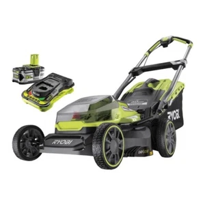Ryobi ONE+ Brushless 40cm Lawn Mower 18V RY18LMX40A-150 5.0Ah Kit - Picture 1 of 1