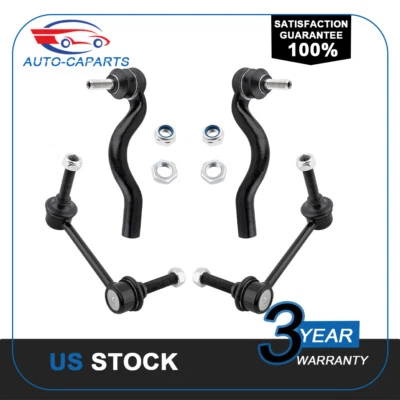 4Pcs New Front Sway Bar Links Outer Tierods For Jeep Grand Cherokee 2012 - 2015 - Image 1 of 4