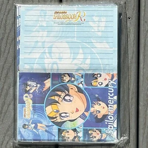 Vintage Sailor Moon Sailor Mercury Stationary Paper And Envelopes Naoko Takeuchi - Picture 1 of 7