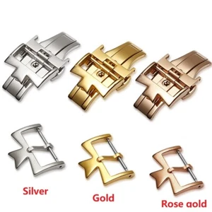 Stainless Steel Buckle 16/18/20mm for Vacheron Constantin Watch Straps Clasp - Picture 1 of 15