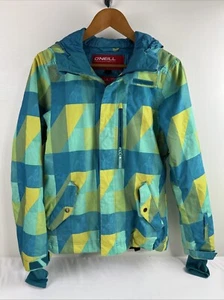 O'Neill Skijacke Damen Größe Small Freedom Series wasserdicht blau gelb türkis - Bild 1 von 20