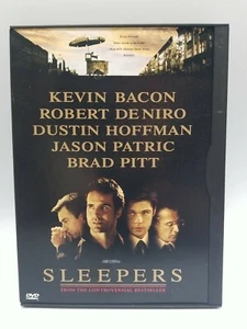 Sleepers DVD 1996  Kevin Bacon Robert De Niro Dustin Hoffman Brad Pitt thriller - Picture 1 of 12