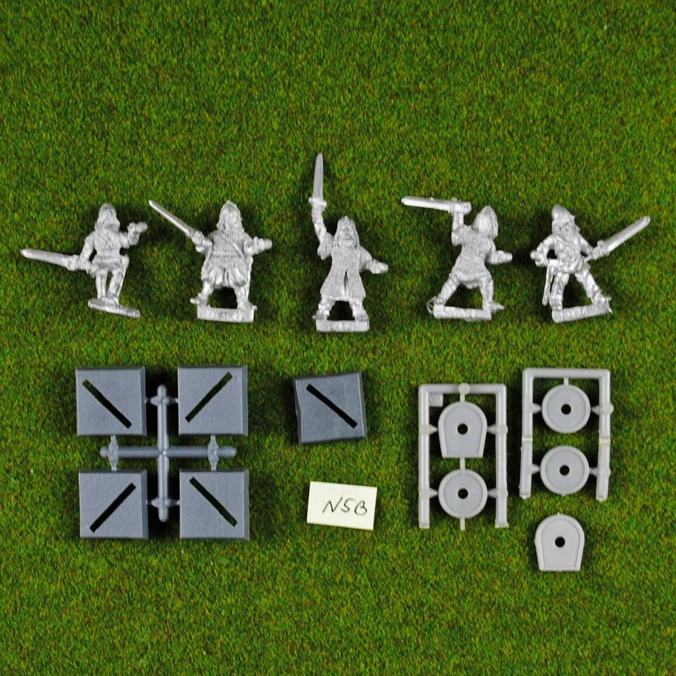Warhammer Norse / Barbarians (x5) Metal - Rare & OOP - Classic Citadel Nordic - Image 1 of 1