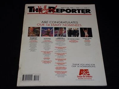 2001 AUGUST 7 THE HOLLYWOOD REPORTER MAGAZINE - A&E COVER - L 16301 - Image 1 of 2