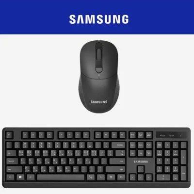 SAMSUNG Combo Wireless Keyboard + Mouse Set SP-R1600B Comfortable Typing Quiet - Image 1 of 4