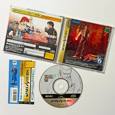 Sega Saturn The King of Fighters 96 w/Spine SS SNK Fighting Game Japan JP 1996 - Photo 1/4