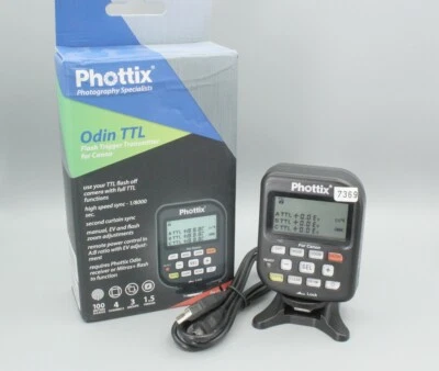 Phottix Odin TTL Flash Trigger Transmitter (7369) for Canon - Image 1 of 3