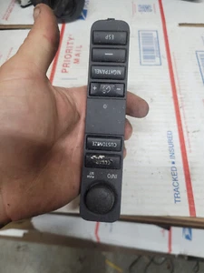 SAAB 9-3 2003-2007 DASH NIGHT PANEL ESP CONTROL SWITCH PN 12792588 - Picture 1 of 3