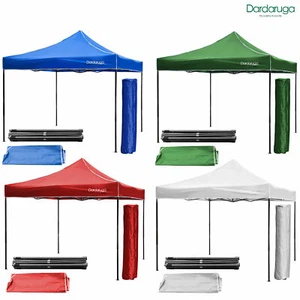GAZEBO PLEGABLE 3X3 M PLEGABLE EN ACORDEÓN MERCADO CARPA CON BOLSA ARRIBA - Imagen 1 de 5