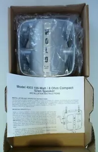 Altavoz sirena de alta resistencia WOLO 4003 100 vatios con marco de metal - Imagen 1 de 2