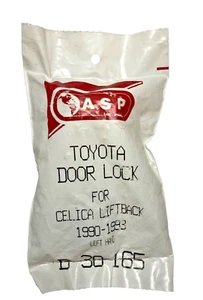 ASP D-30-165 Toyota Celica LH Door Lock 2 Keys 1990- 1993 D30165 LAST ANYWHERE - Picture 1 of 6