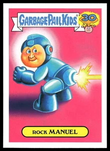 2015 GPK 30th Anniversary 80s Spoof Sticker Rock Manuel - Picture 1 of 2
