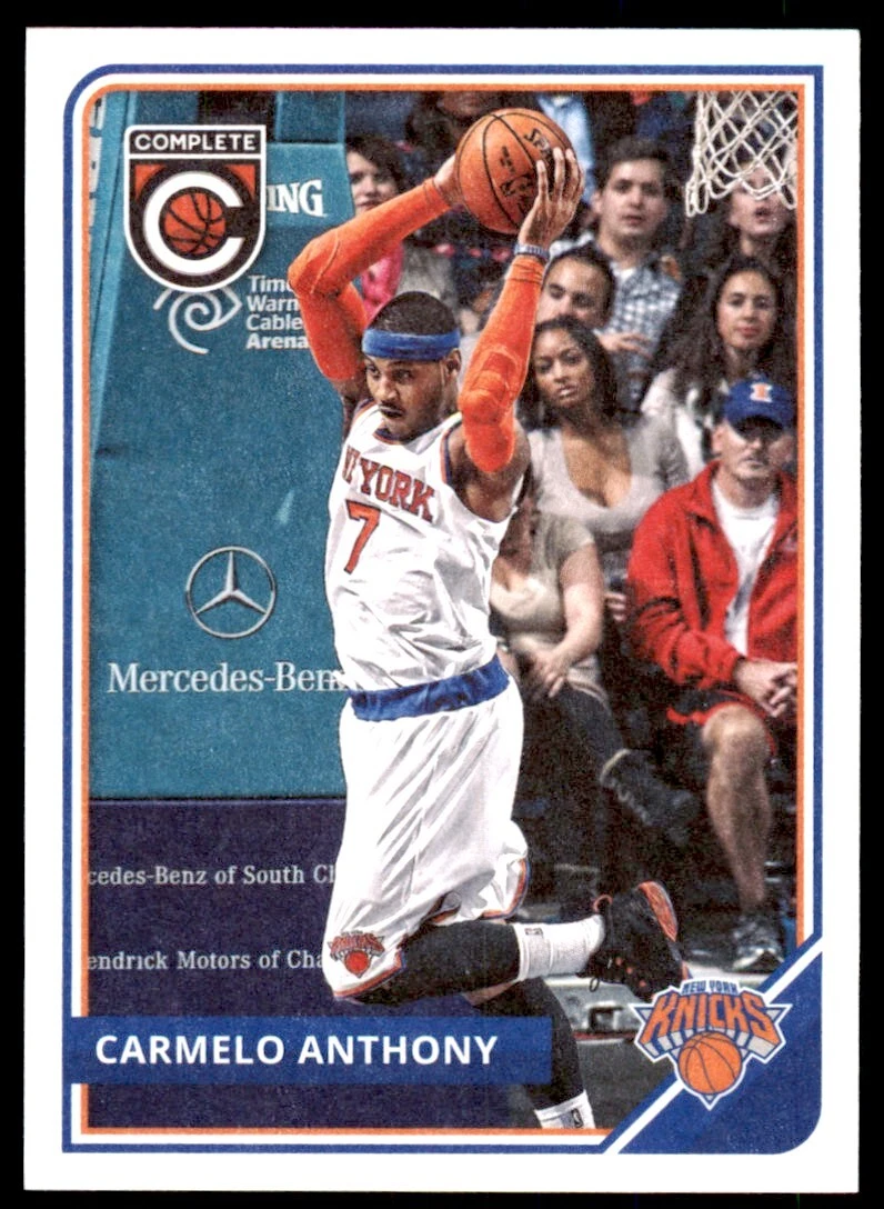 2015-16 Panini Complete! Carmelo Anthony New York Knicks #64