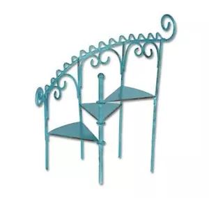 Miniatur Puppenhaus Fee Garten blau Metall Wendeltreppe - 3 kaufen sparen $ 5 - Bild 1 von 1