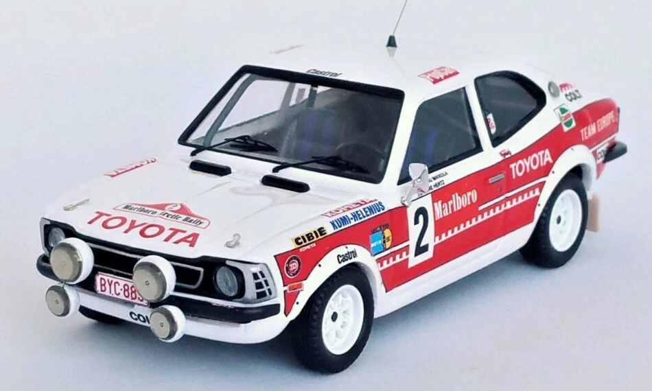 Trofeu TFRRFI22 TOYOTA COROLLA LEVIN 4th ARTIC RALLY 1977 MIKKOLA/HERTZ 1:43 - Immagine 1 di 1