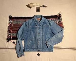 Levi's LVC 60s Trucker S-M Big E Pleated Blouse Type 2-3 Ultra Rare Missing Link - Picture 1 of 24