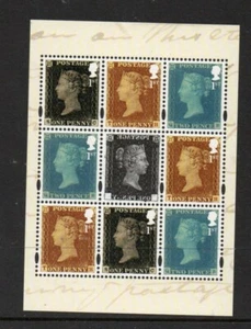 Great Britain Sc 3477a 2016 Penny Red Anniversary booklet pane mint NH - Picture 1 of 1