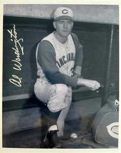 AL WORTHINGTON 1963 1964 Cincinnati Reds at Wrigley Field signiertes 8 x 10 Foto Echtheitszertifikat - Bild 1 von 1