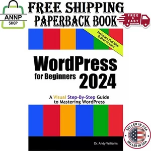 WordPress for Beginners 2024: A Visual Step-by-Step Guide to Mastering WordPress - Picture 1 of 24