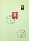 Switzerland 1965 Intl Education Office 20F On Public Instruction Conf Ptt Card