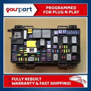 12 2012 CARAVAN T&C TIPM TEMIC INTEGRATED FUSE BOX MODULE 68105507 NO LID OEM - Foto 1 di 12