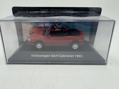 DIE CAST 1/43 " VOLKSWAGEN GOLF CABRIOLET - 1993 " ALTAYA - Immagine 1 di 2