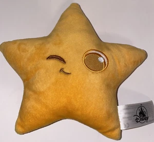 Pixar Pier Star Plush Disney La Luna Gold Yellow Winking Stuffed Doll Toy 7" - Picture 1 of 14