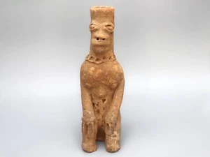 Antike 14. Jh. Afrika, Ghana Komaland Terrakotta menschliche Figur - Bild 1 von 7