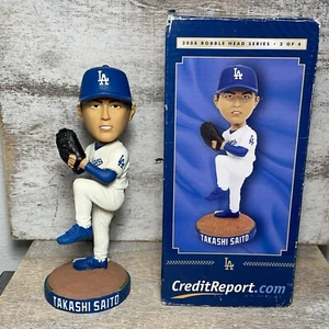 MLB Los Angeles Dodgers Bobble Head TAKASHI SAITO 2008 SGA 50th Anniversary - Picture 1 of 24