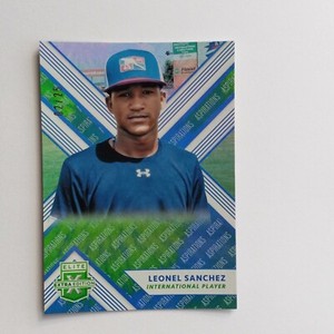2018 Panini Elite Extra Edition Aspirations #174 Leonel Sanchez RC #D / 25